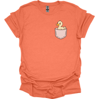 Duck In Pocket - Heather Orange