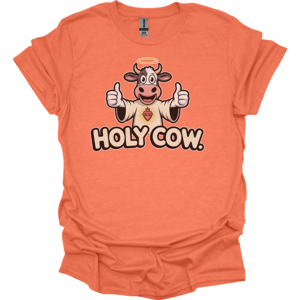 Holy Cow Adult - Heather Orange