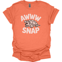 Aww Snapping Turtle Adult Dark - Heather Orange