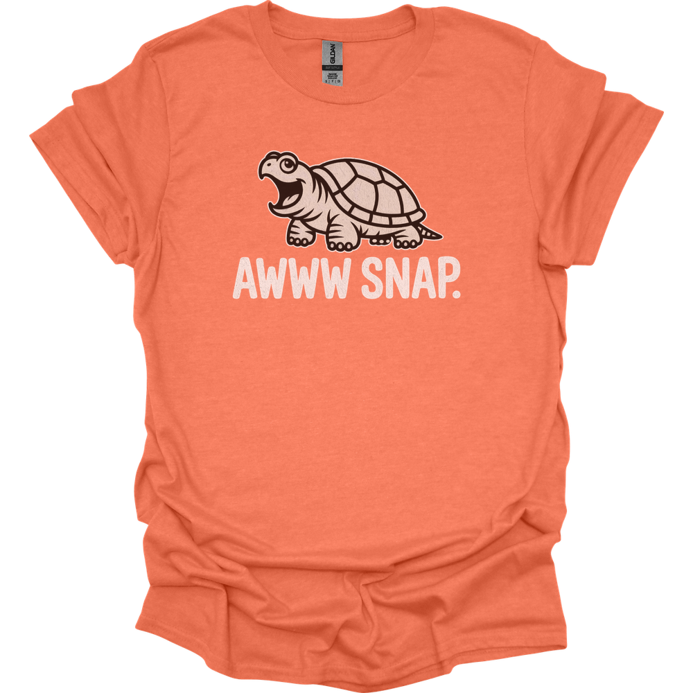Awww Snap Adult Dark - Heather Orange