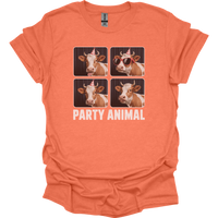 Party Animal Adult Dark - Heather Orange