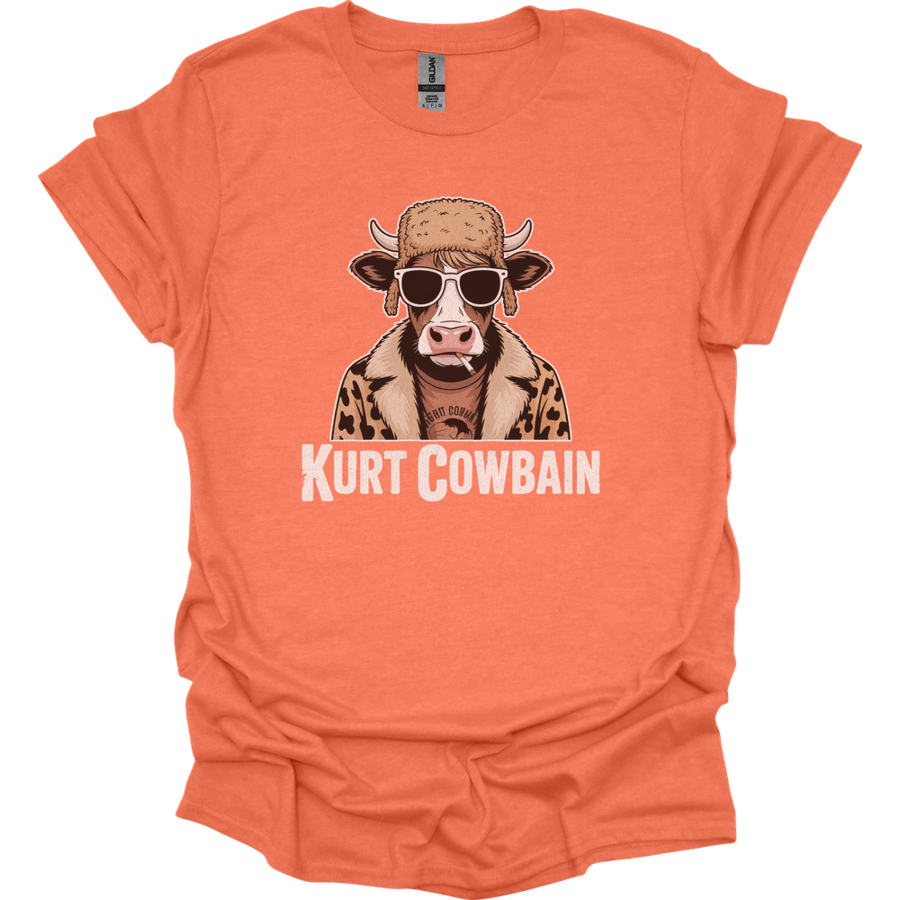 Kurt Cowbain Adult Dark - Heather Orange