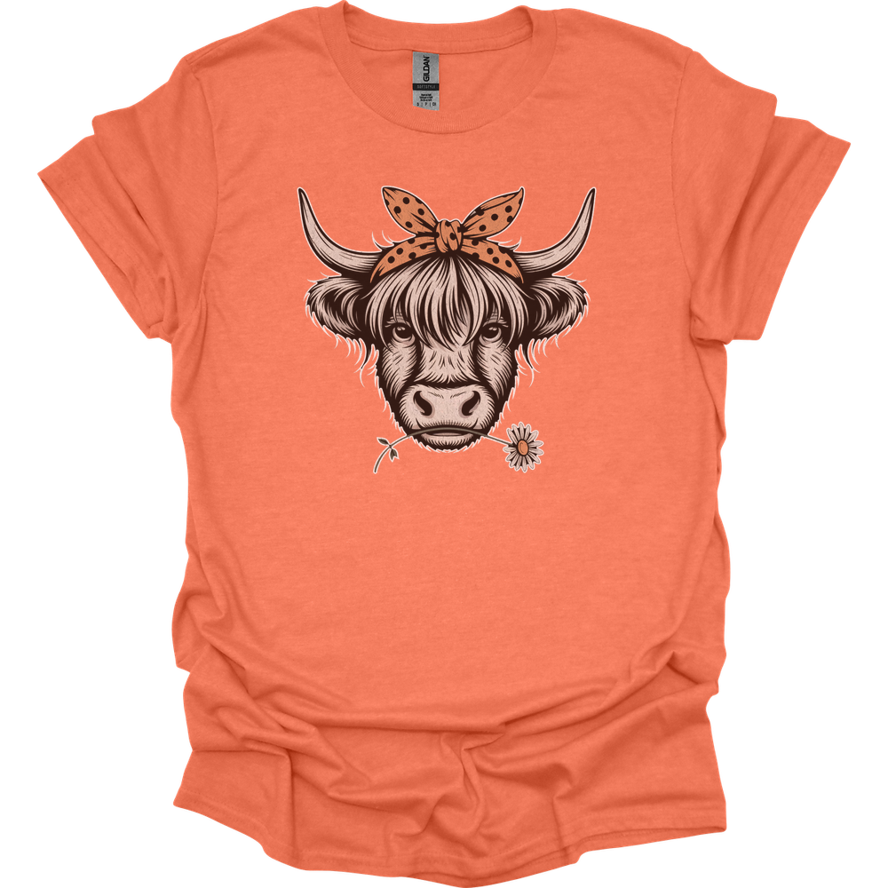 Cow Flower - Heather Orange