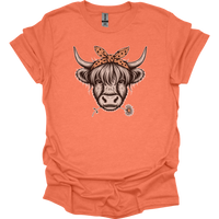 Cow Flower - Heather Orange