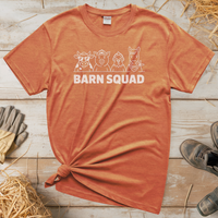 Barn Squad (Adult Unisex Tee) - Heather Orange