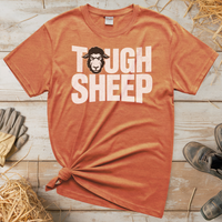 Tough Sheep (Adult Unisex Tee) - Heather Orange