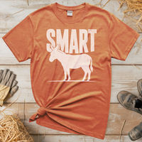 Smart Ass (Adult Unisex Tee) - Heather Orange