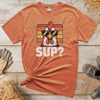 Sup Adult Tee - Heather Orange