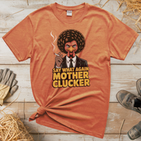 Pulp Chicken Adult Tee - Heather Orange