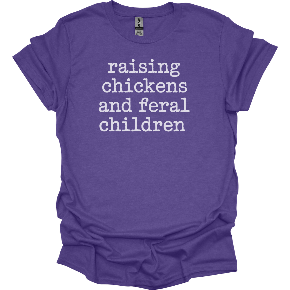 Raising Chickens And Feral Children - Heather Purple
