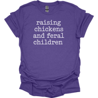 Raising Chickens And Feral Children - Heather Purple