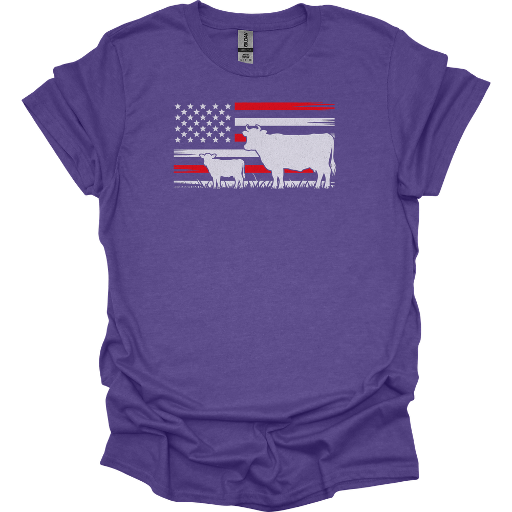 Usa Cow Farm - Heather Purple