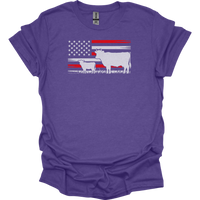 Usa Cow Farm - Heather Purple
