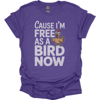 Cause Im Free As A Bird Now - Heather Purple