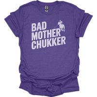 Bad Mother Chukker Polo - Heather Purple