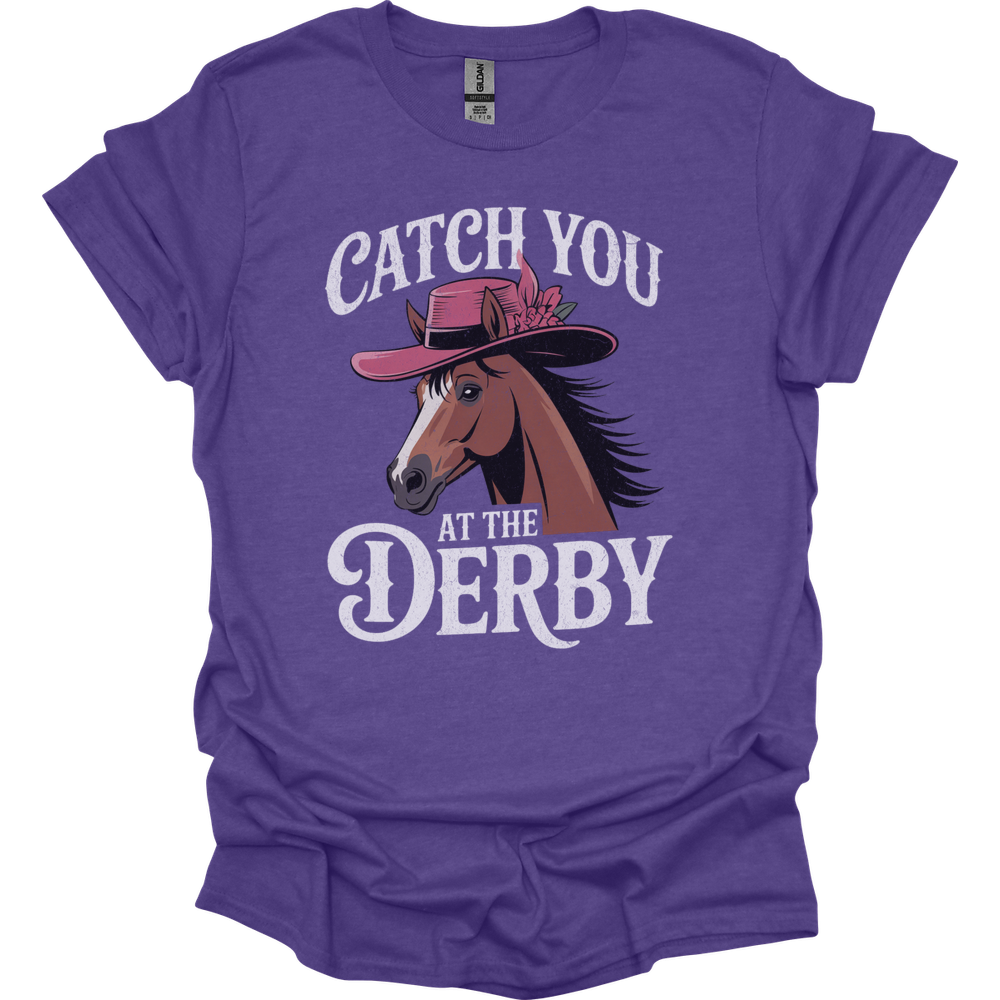 Catch You At The Derby - Heather Purple