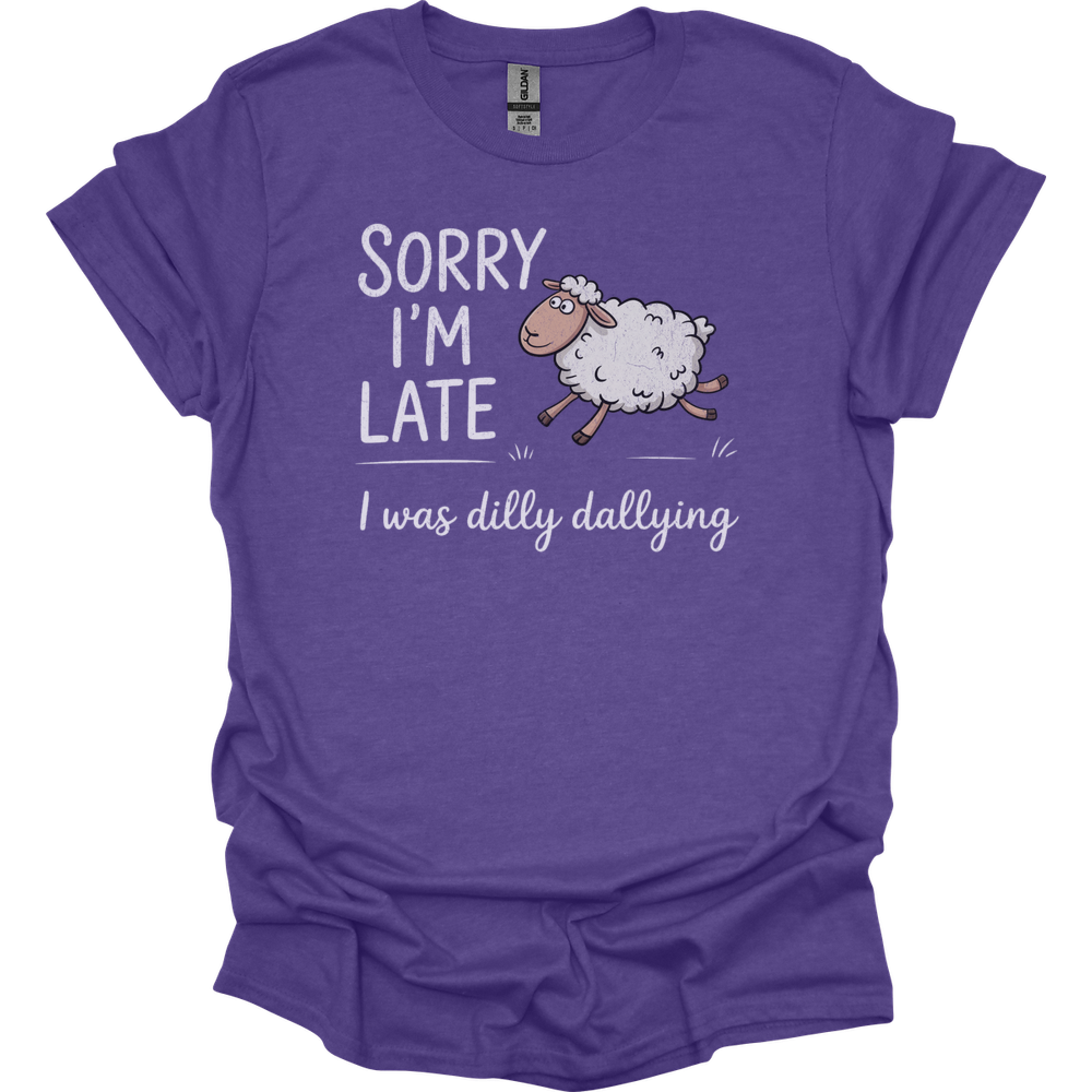 Dilly Dallying Sheep - Heather Purple