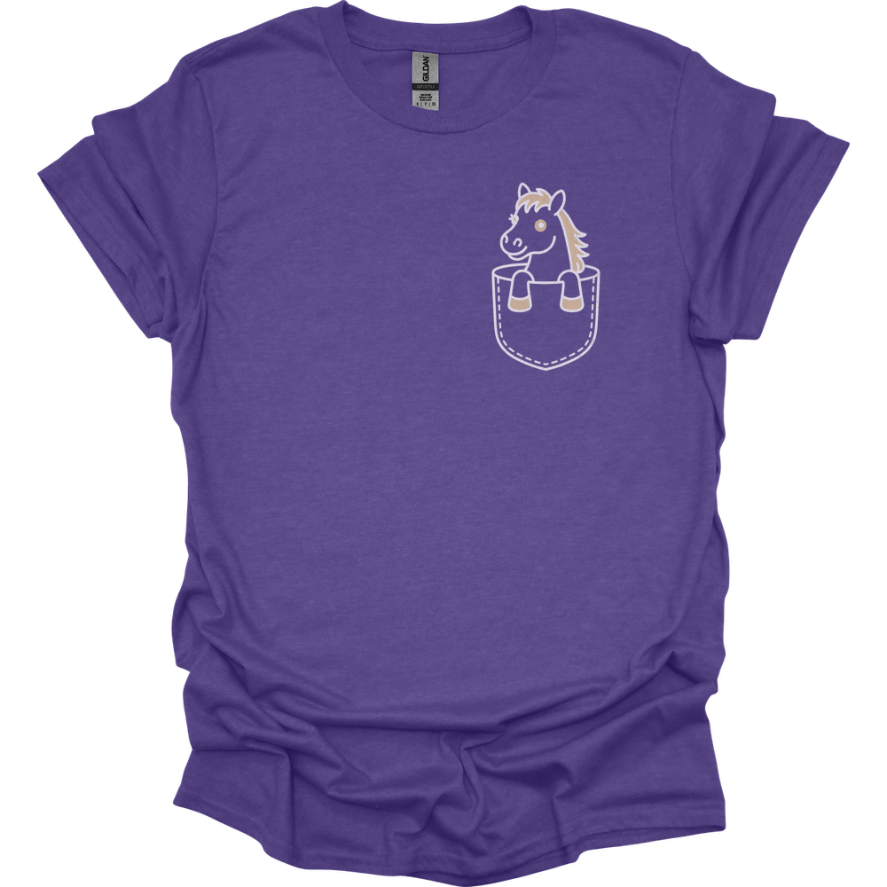 Horse In Pocket - Heather Purple