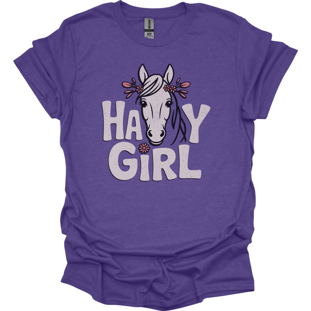 Hay Girl - Heather Purple