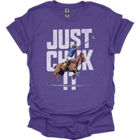 Just Chuk It Polo - Heather Purple