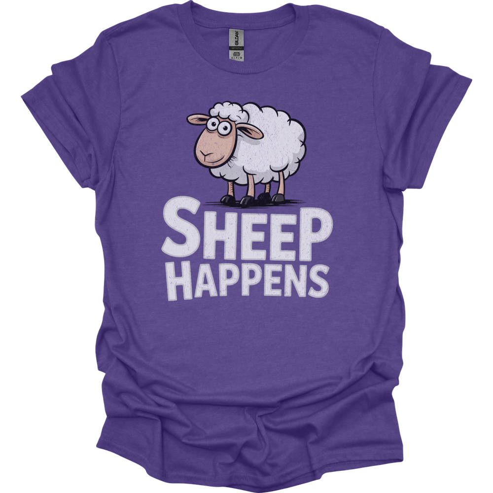 Sheep Happens - Heather Purple