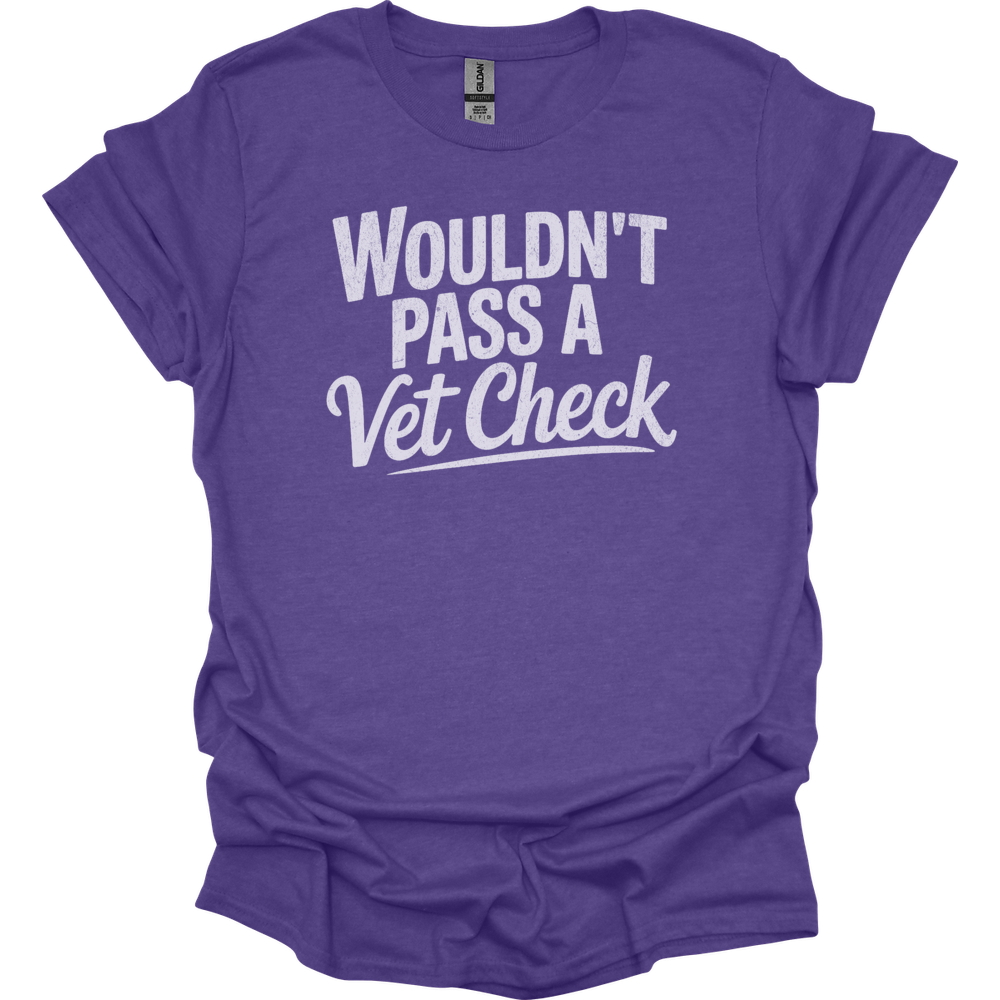 Wouldnt Pass A Vet Check - Heather Purple