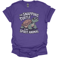 The Snapping Turtle Is My Spirit Animal - Heather Purple
