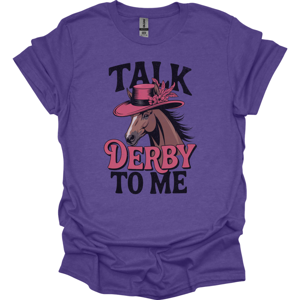 Talk Derby To Me - Heather Purple