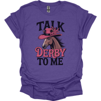 Talk Derby To Me - Heather Purple