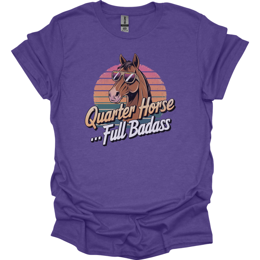 Quarter Horse Full Badass - Heather Purple