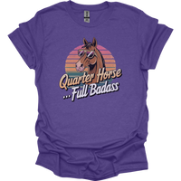 Quarter Horse Full Badass - Heather Purple