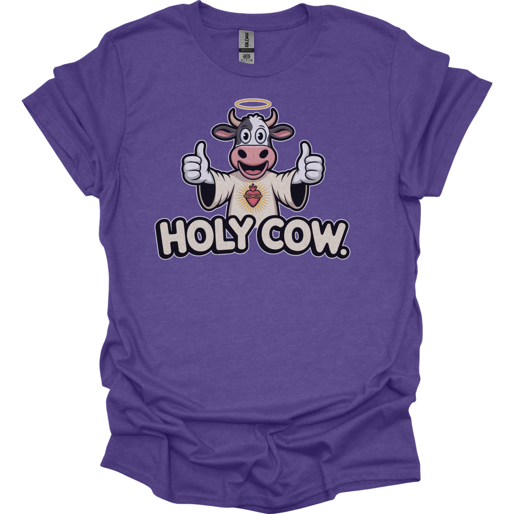Holy Cow Adult - Heather Purple