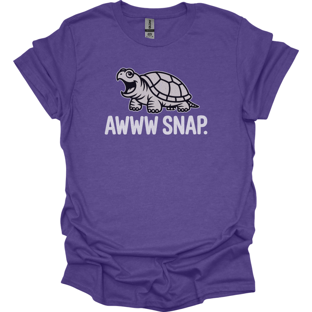 Awww Snap Adult Dark - Heather Purple