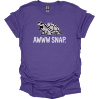 Awww Snap Adult Dark - Heather Purple