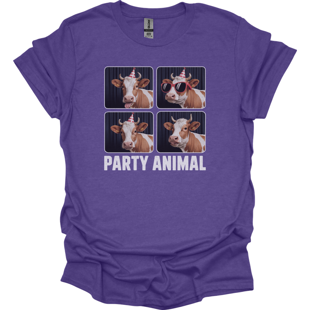 Party Animal Adult Dark - Heather Purple