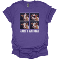 Party Animal Adult Dark - Heather Purple