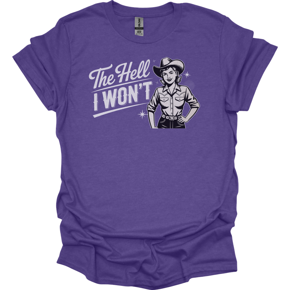 The Hell I Wont - Heather Purple