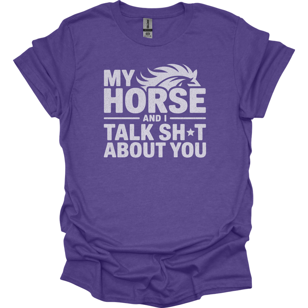 My Horse And I Talk About You - Heather Purple