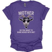 Do You Want To Bang Heads With Me - Heather Purple