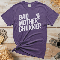 Bad Mother Chukker Polo (Adult Unisex Tee) - Heather Purple
