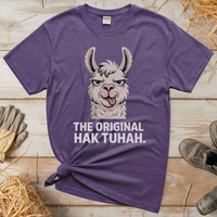 The Original Hawk Tuhah (Adult Unisex Tee) - Heather Purple