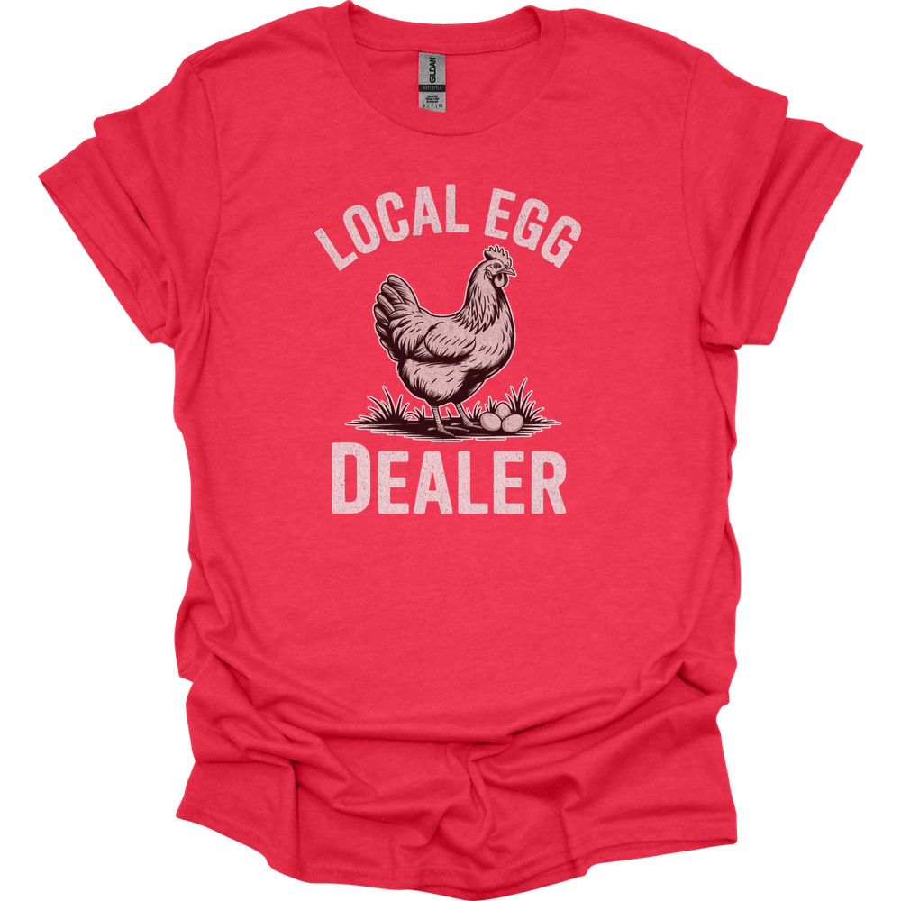 Local Egg Dealer - Heather Red