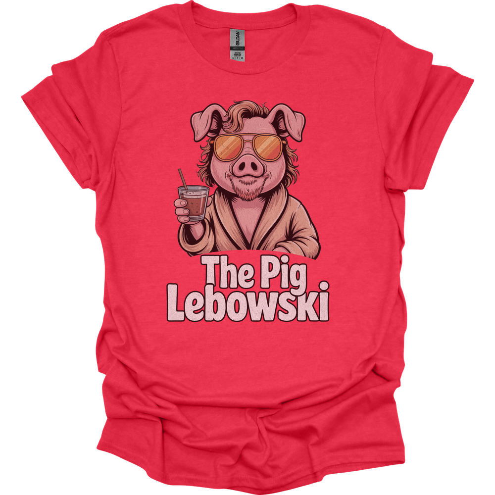 The Pig Lebowski - Heather Red