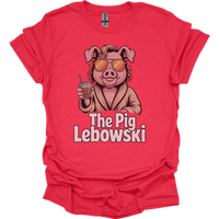 The Pig Lebowski - Heather Red