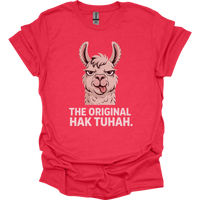 The Original Hawk Tuhah (Adult Unisex Tee) - Heather Red