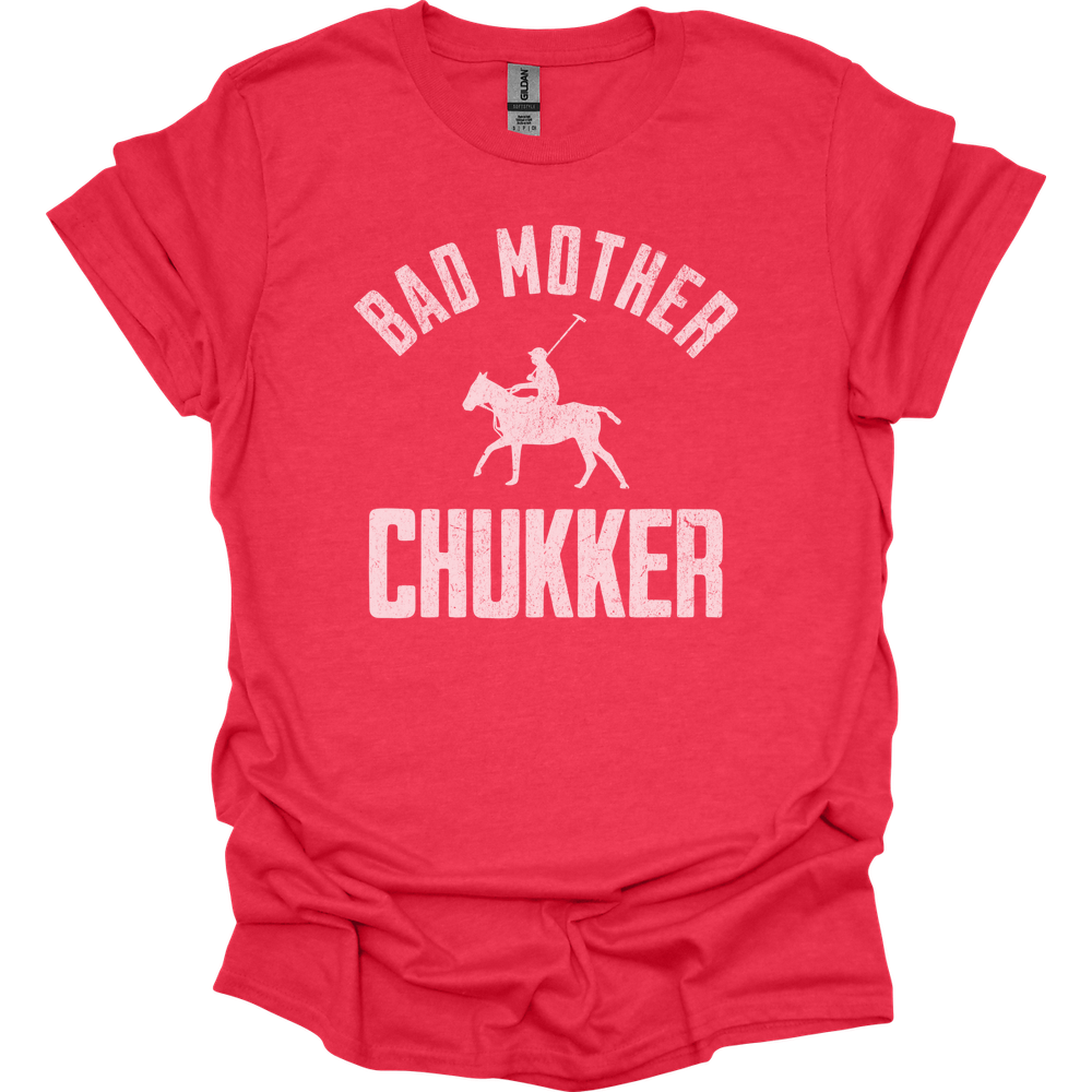 Bad Mother Chukker Horse Polo - Heather Red