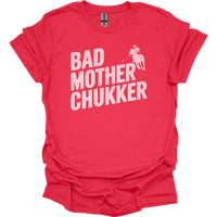 Bad Mother Chukker Polo - Heather Red