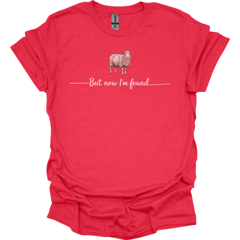 But Now Im Found Spiritual Sheep - Heather Red