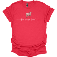 But Now Im Found Spiritual Sheep - Heather Red