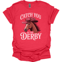 Catch You At The Derby - Heather Red